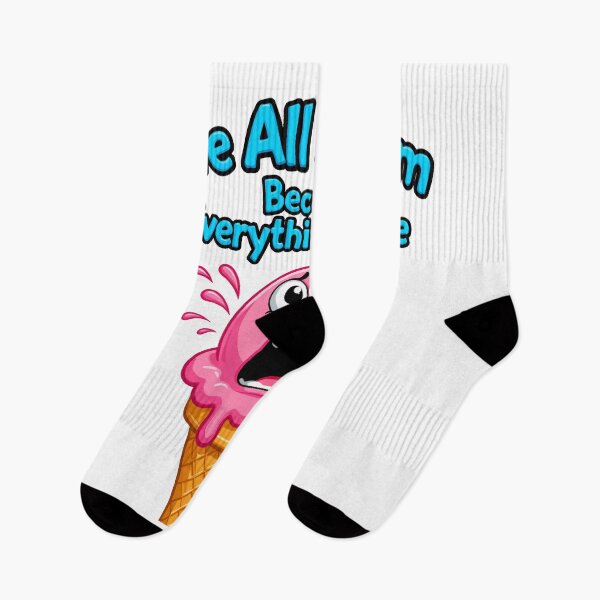 Item preview,  funny inappropriate ICE CREAM We All Scream Because Everything Is Fine designed and sold by Uglyandcute.
