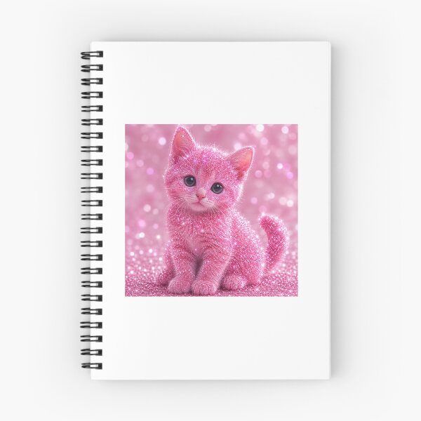 Item preview, Pink glitter cat designed and sold by KIngo0815.