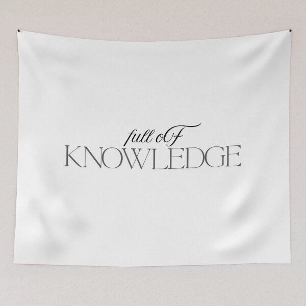 Item preview, Full of knowledge designed and sold by ArtistTejal.