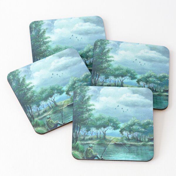 Item preview, Fishing at the water designed and sold by Leanne  Nowell.