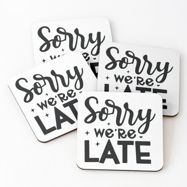 Item preview, Sorry Were Late - Funny Dad Quotes Retro Vintage Aesthetic Proud Papa Toddler Chaos Family Gift designed and sold by FuzionRaptor.
