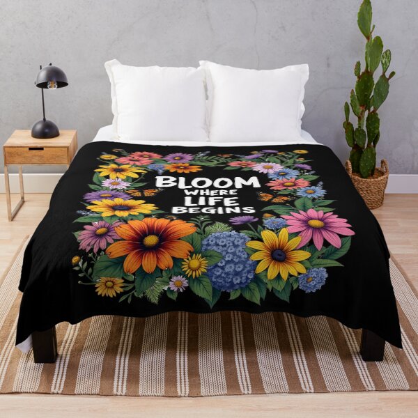 Item preview, Bloom Where Life Begins designed and sold by MooonTees.