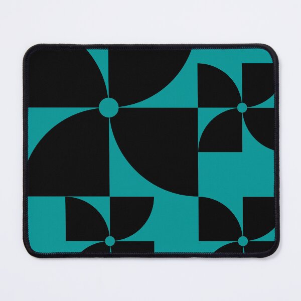 Item preview, Mid Century black floral Design 96 designed and sold by StefanStudioArt.
