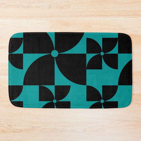 Item preview, Mid Century black floral Design 96 designed and sold by StefanStudioArt.