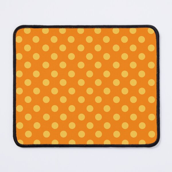 Item preview, Orange with Canary-Yellow Polka Dots designed and sold by TheFrostedDonut.