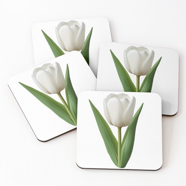 Item preview, White Tulip | Elegant Botanical Floral Art | Spring Bloom designed and sold by Shanker-studio.
