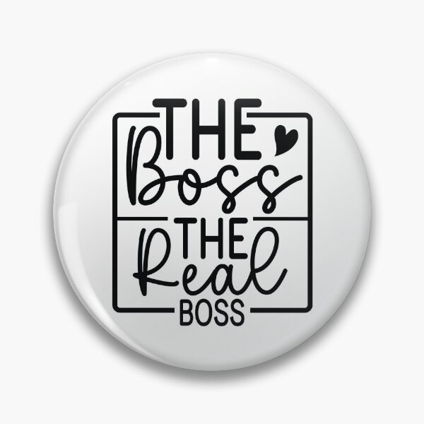 Item preview, The Boss The Real Boss - Funny Dad Quotes Retro Vintage Aesthetic Best Papa Son Family Gift designed and sold by FuzionRaptor.