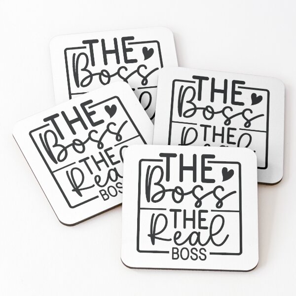 Item preview, The Boss The Real Boss - Funny Dad Quotes Retro Vintage Aesthetic Best Papa Son Family Gift designed and sold by FuzionRaptor.