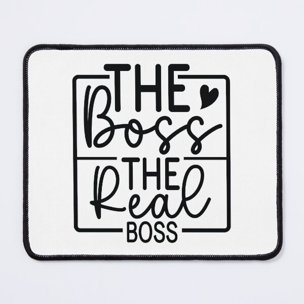 Item preview, The Boss The Real Boss - Funny Dad Quotes Retro Vintage Aesthetic Best Papa Son Family Gift designed and sold by FuzionRaptor.