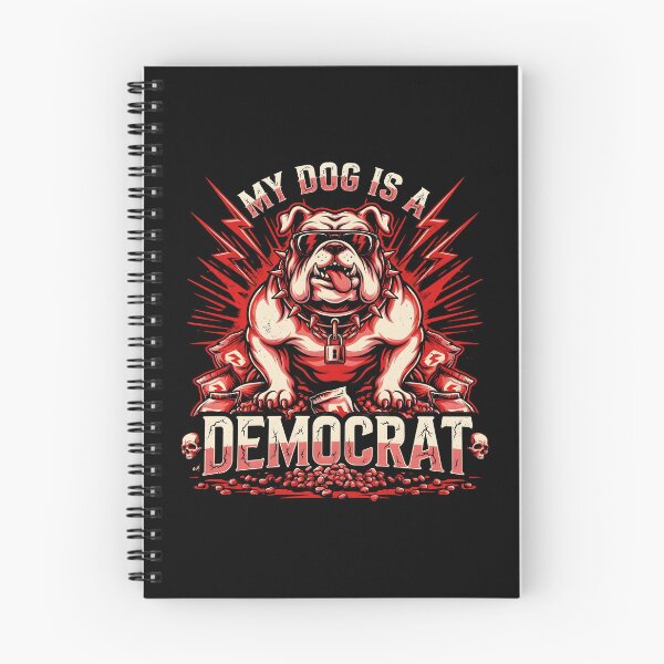 Item preview, My Dog is a Democrat Clever Political Dog Joke for Pet Owners designed and sold by Redgiant87x.