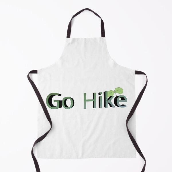Item preview, Go Hike Minimalist Green Nature Typography designed and sold by Inka Moon Design.