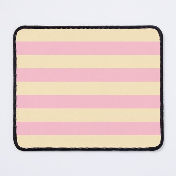 Item preview, Basic Chunky Stripes - Strawberry-Bear Pink & Cream designed and sold by TheFrostedDonut.