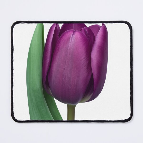 Item preview, Purple Tulip Flower Sticker | Elegant Botanical Floral Art | Spring Bloom designed and sold by Shanker-studio.