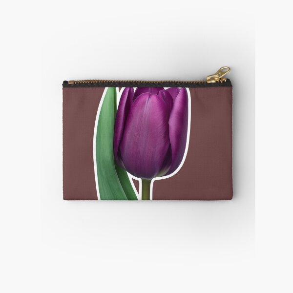 Item preview, Purple Tulip Flower Sticker | Elegant Botanical Floral Art | Spring Bloom designed and sold by Shanker-studio.