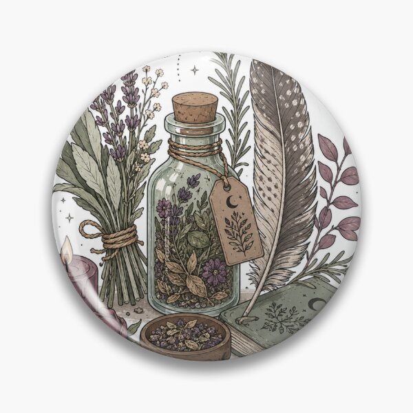 Item preview, Herbal Apothecary designed and sold by InkPixell.