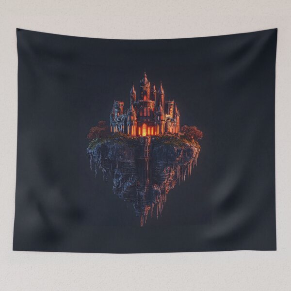 Item preview, 3d Render Of Fantasy Floating Castle designed and sold by Checho30.