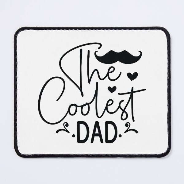 Item preview, The Coolest Dad - Funny Dad Quotes Retro Vintage Aesthetic Best Papa Father Son Daughter Family Gift designed and sold by FuzionRaptor.