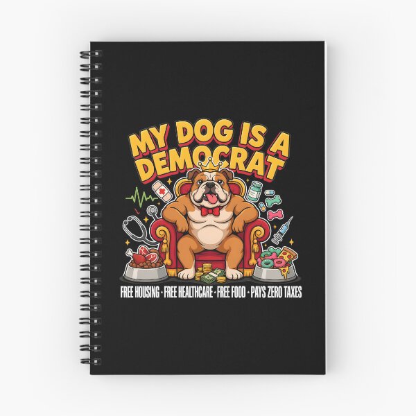 Item preview, My Dog is a Democrat Dog Meme for Political Humor Fans designed and sold by Redgiant87x.