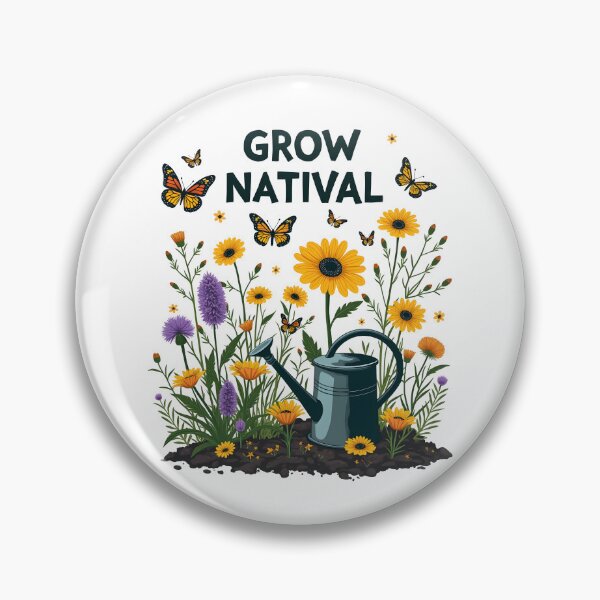 Item preview, Native Plants Grow Natival designed and sold by MooonTees.