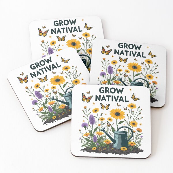 Item preview, Native Plants Grow Natival designed and sold by MooonTees.