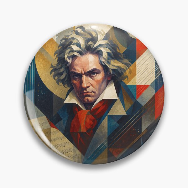 Item preview,  Ludwig Van Beethoven, German composer painting. designed and sold by GalleryKauffeld.