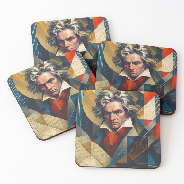 Item preview,  Ludwig Van Beethoven, German composer painting. designed and sold by GalleryKauffeld.