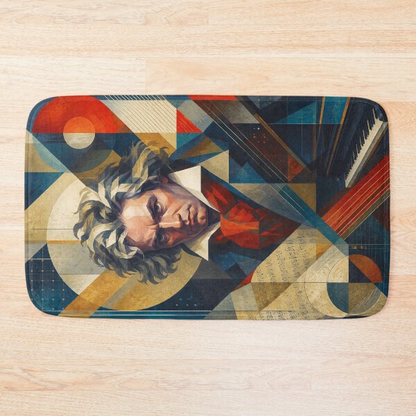 Item preview, Ludwig Van Beethoven, compositor alemán, pintura. designed and sold by GalleryKauffeld.
