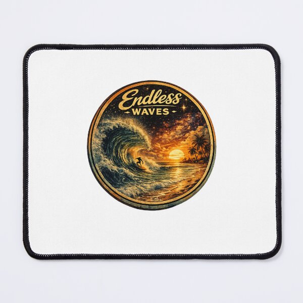 Item preview, Endless Waves designed and sold by PeterPunkt.