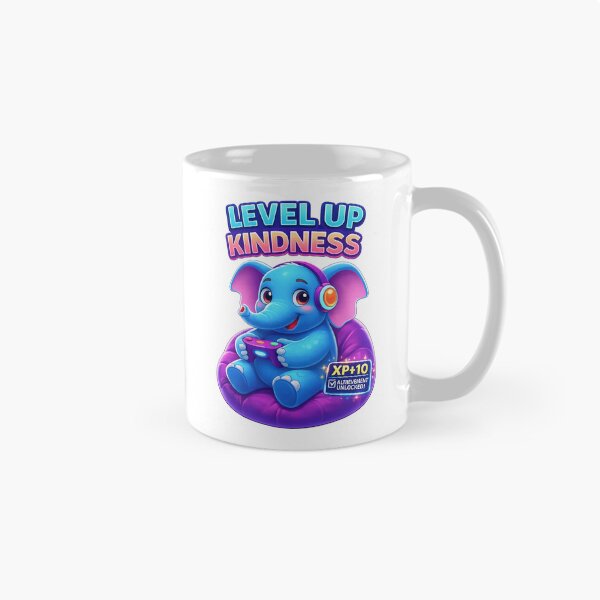 Item preview, Level Up Kindness Gaming Elephant Tee designed and sold by KIDXTR.