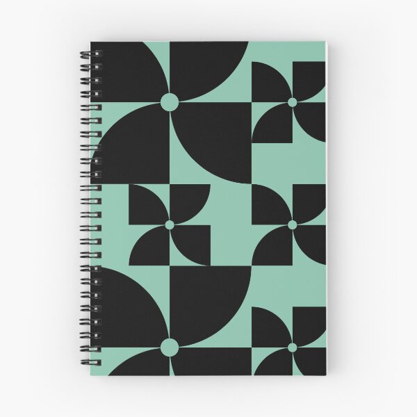 Item preview, Mid Century black floral Design 86 designed and sold by StefanStudioArt.