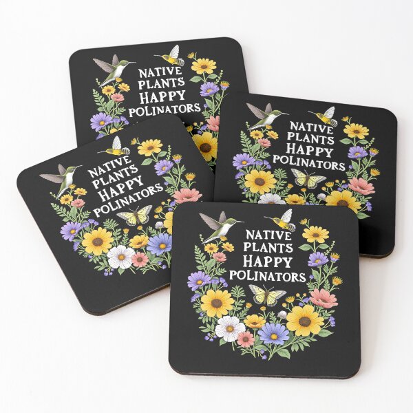 Item preview, Native Plants Happy Polinators designed and sold by MooonTees.