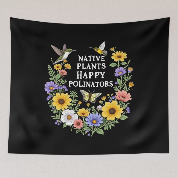 Item preview, Native Plants Happy Polinators designed and sold by MooonTees.