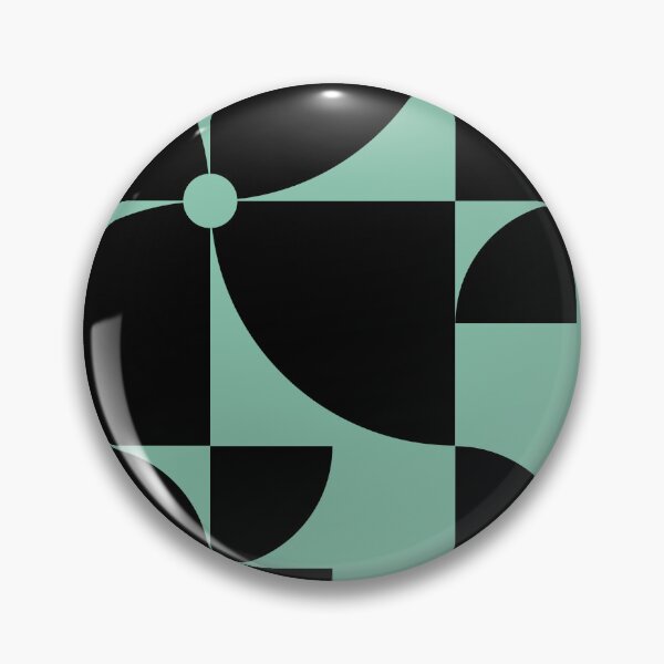 Item preview, Mid Century black floral Design 86 designed and sold by StefanStudioArt.