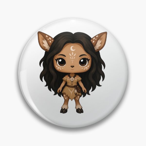 Item preview, Deer Woman Mythology Mascot Design designed and sold by The Dark Files.