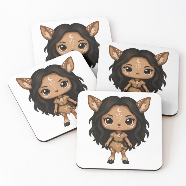 Item preview, Deer Woman Mythology Mascot Design designed and sold by The Dark Files.