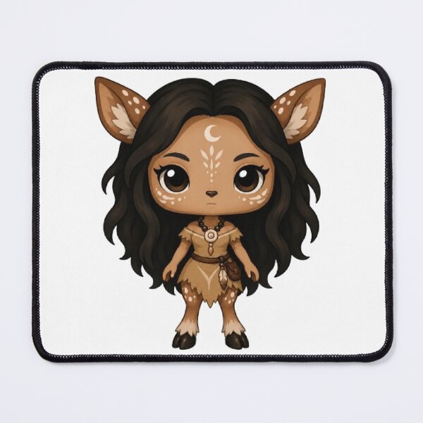 Item preview, Deer Woman Mythology Mascot Design designed and sold by The Dark Files.