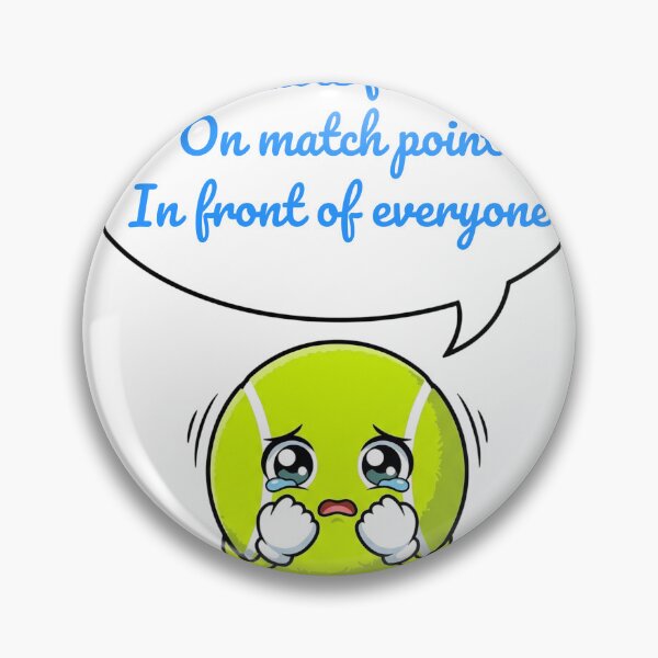 Item preview, Double Fault. On Match Point. In Front of Everyone. designed and sold by deepthinkanime.