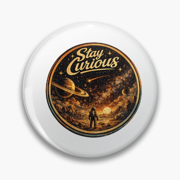 Item preview, Stay Curious designed and sold by PeterPunkt.