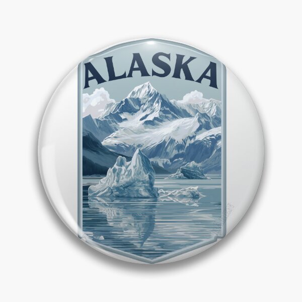 Item preview, Alaska USA Logo Design #23 designed and sold by GoldenAurora91.