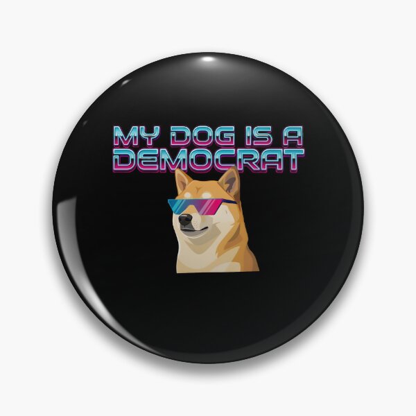 Item preview, My Dog is a Democrat Funny Dog Lover with Political Satire designed and sold by Redgiant87x.