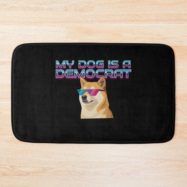 Item preview, My Dog is a Democrat Funny Dog Lover with Political Satire designed and sold by Redgiant87x.