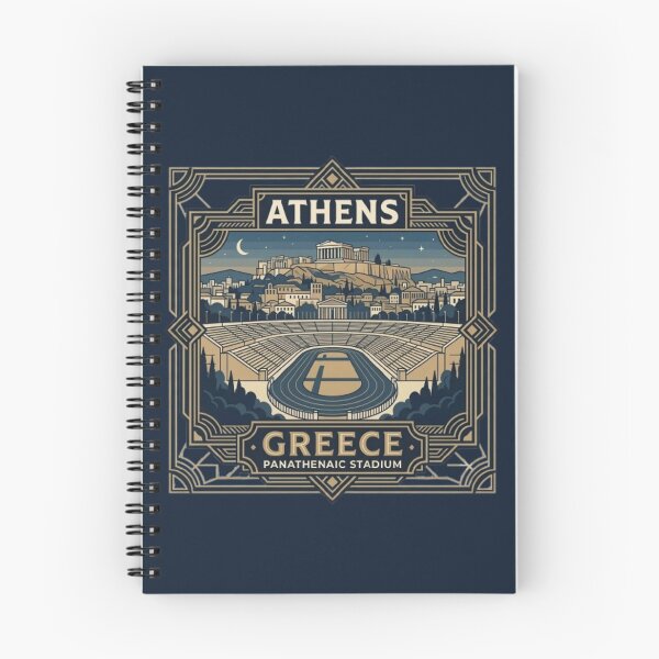 Item preview, Panathenaic Stadium Athens Vintage Emblem designed and sold by Travel Souvenirs 30.