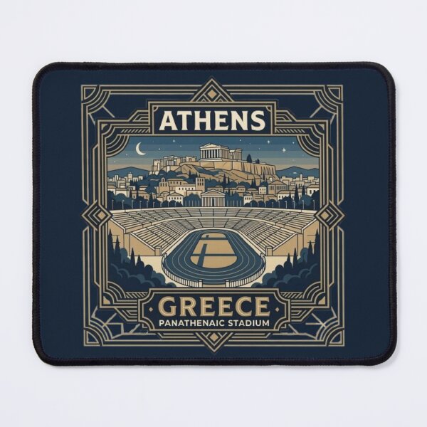 Item preview, Panathenaic Stadium Athens Vintage Emblem designed and sold by Travel Souvenirs 30.