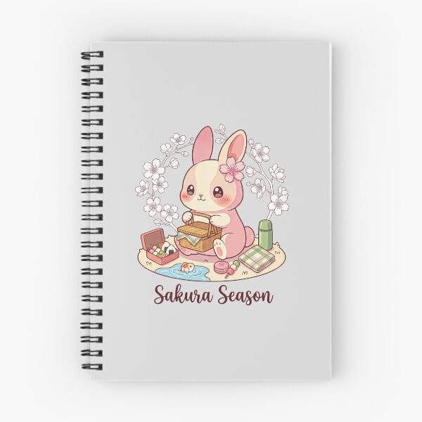 Item preview, Cute Sakura Season Bunny: Kawaii Japanese Spring Cherry Blossom Rabbit designed and sold by hattie's.