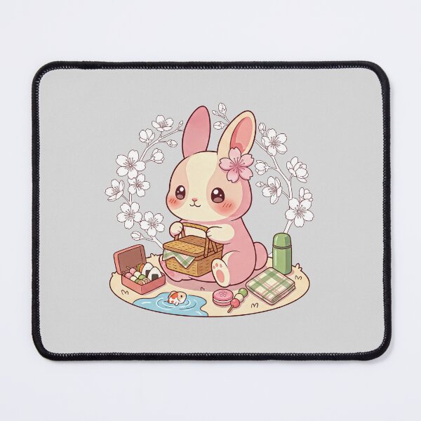 Item preview, Cute Sakura Season Bunny: Kawaii Japanese Spring Cherry Blossom Rabbit designed and sold by hattie's.