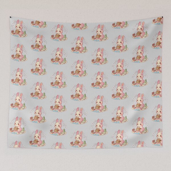 Item preview, Cute Sakura Season Bunny: Kawaii Japanese Spring Cherry Blossom Rabbit designed and sold by hattie's.