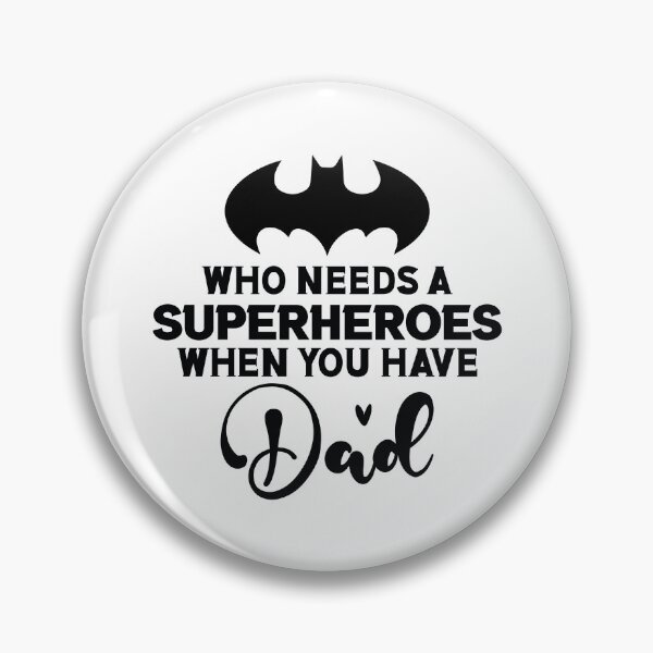 Item preview, Who Needs Superheroes When You Have Dad - Funny Dad Quotes Retro Vintage Aesthetic Proud Papa Family Gift designed and sold by FuzionRaptor.