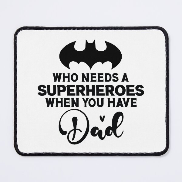 Item preview, Who Needs Superheroes When You Have Dad - Funny Dad Quotes Retro Vintage Aesthetic Proud Papa Family Gift designed and sold by FuzionRaptor.
