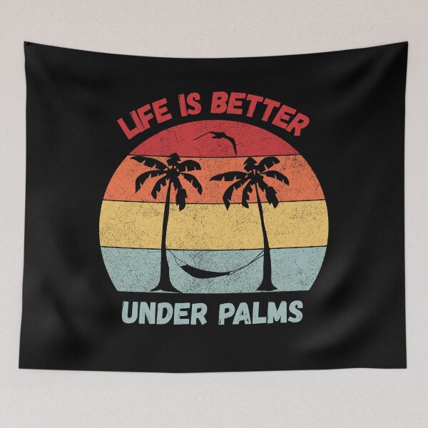 Item preview, Life is better under palms designed and sold by gomood.