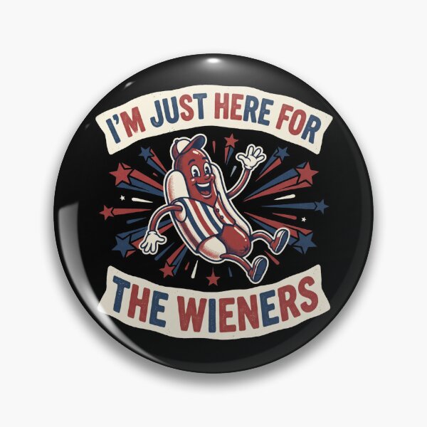 Item preview, I'm Just Here For The Wieners Shirt designed and sold by TeNovaStudio.